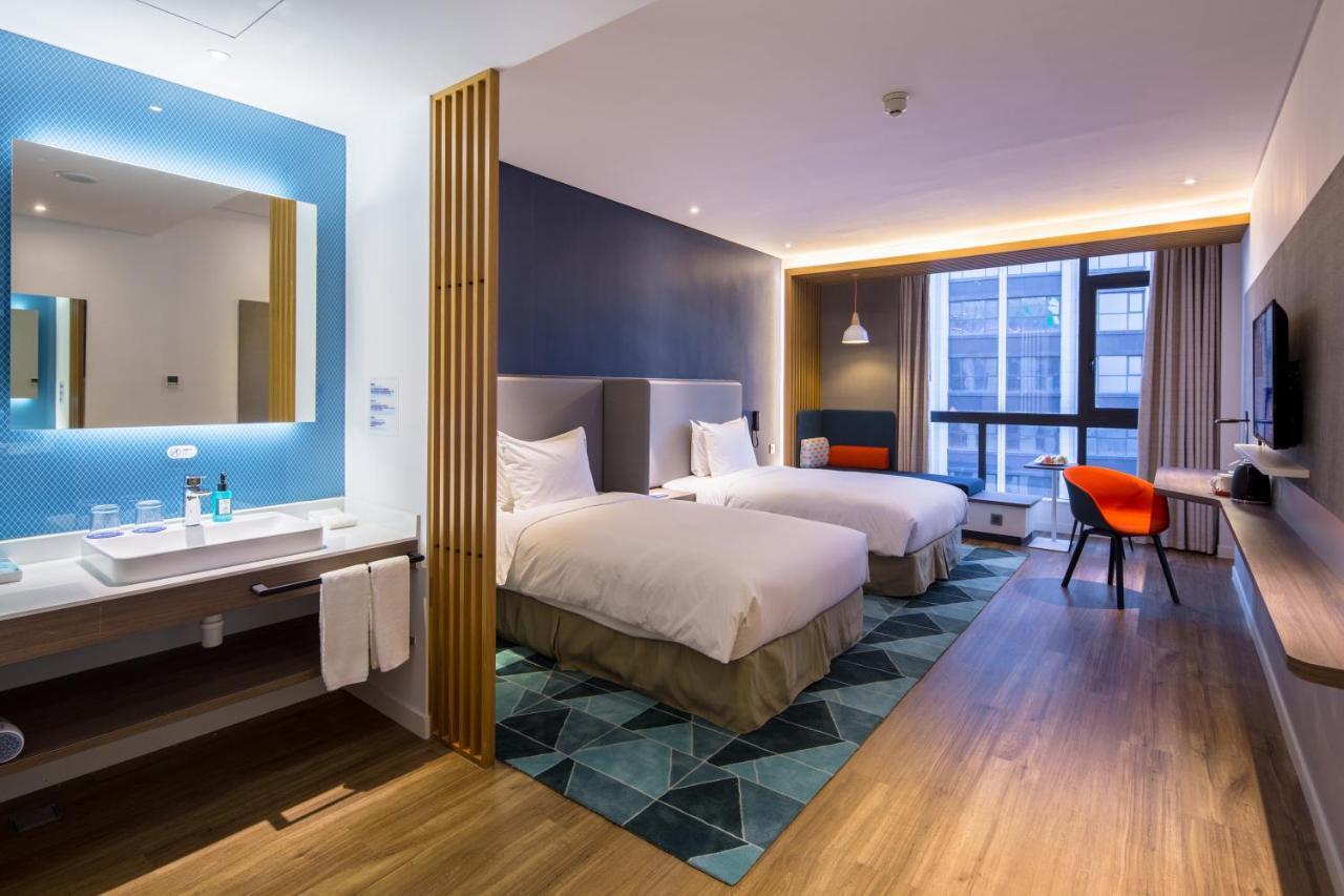 Holiday Inn Express Haining City Center, An Ihg Hotel Buitenkant foto